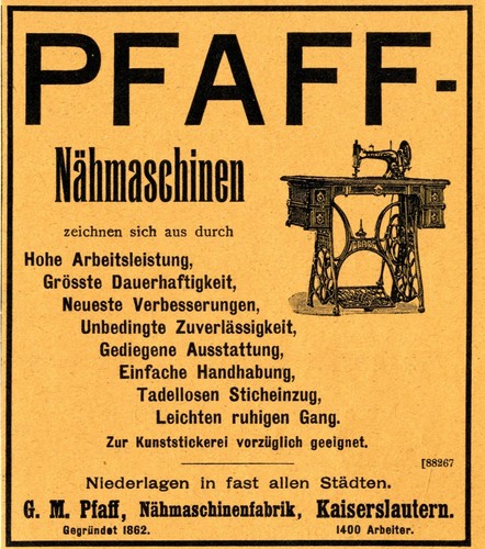 Pfaff kaiserslautern - pfaff,