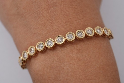 Gold 750 karat armreif - 750,