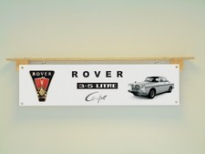 Rover P5B Banner Oldtimer Coupe Auto Garage Werkstatt Wand Display