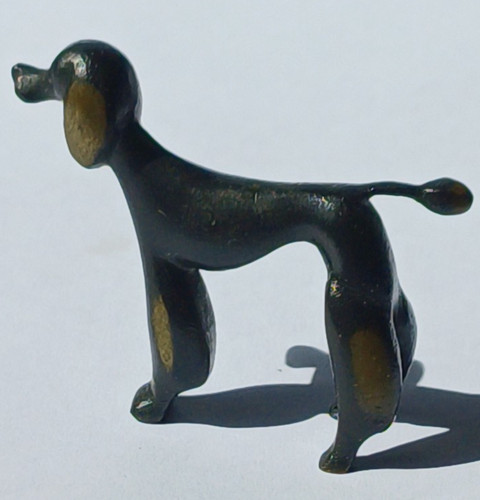 Wiener werkstatte bronze pudel - wiener,