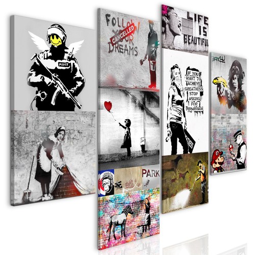 Banksy streetart graffiti - banksy,