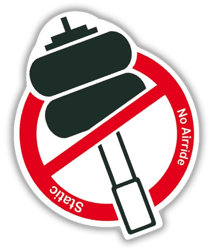 Aufkleber sticker static - aufkleber, no