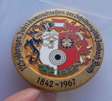 Schützengilde Jenbach Buch 1967 125-jähriges Jubiläumsschießen DSB Vorderlader