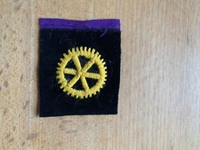 KAISERLICHE MARINE - 1 PAAR ÄRMELABZEICHEN handgestickt Maschinengaste