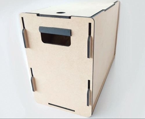 Comic storage box - comic, wooden