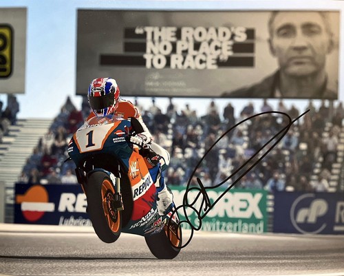 Mick doohan signiertes 10x8 - mick,