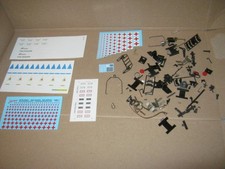 Konvolut Decals Aufkleber Märklin? Teile Schrottplatz Bastler Ersatzteil