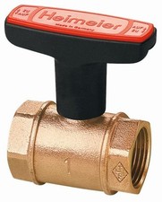 HEIMEIER Heizungs - Kugelhahn, GLOBO H aus Rotguss IG/IG 1/2" bis 11/2"