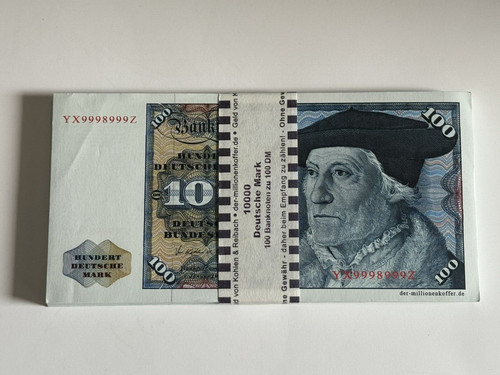 Mark banknote fiktive geld - d-mark,