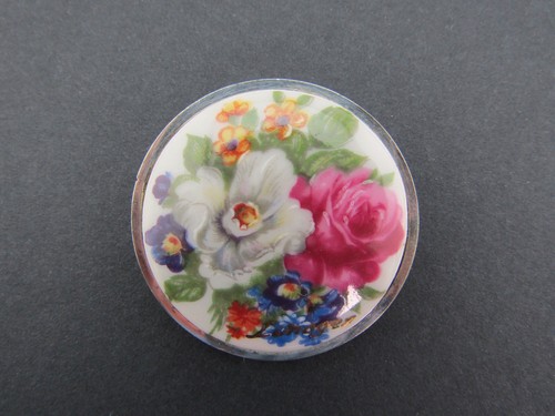 Limoges brosche porzellan - brosche,,