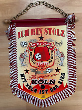 Köln Wimpel Fussball Rot Weiße Fransen