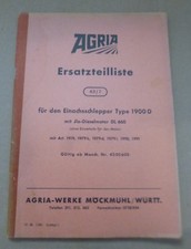 Agria Einachsschlepper 1900D