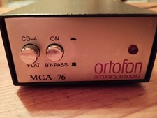 Ortofon MCA 76, MC Vorverstärker, Step Up, Übertrager