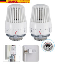 2x Thermostatkopf –