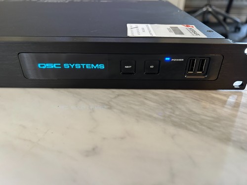 Qsc sys core 110f dsp - q-sys,