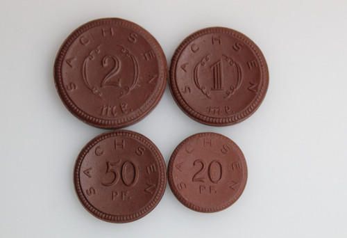 Set notgeld porzellan - set,