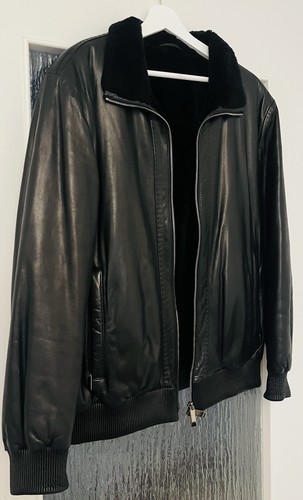 Leather jacket schiatti c - jacket, &
