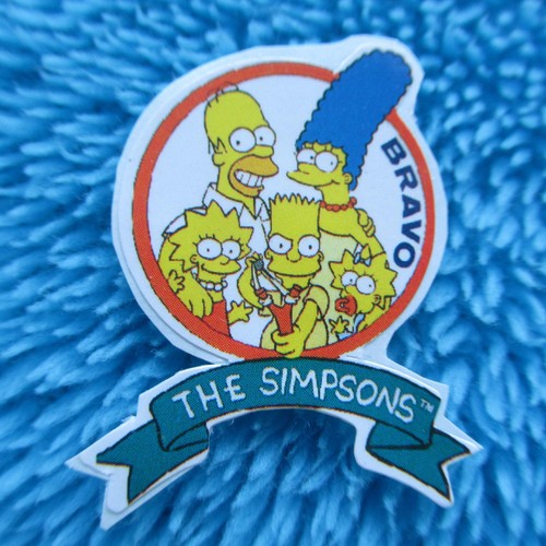 The simpsons sticker - simpsons,