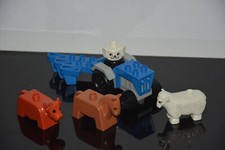 LEGO® DUPLO - Traktor - alte Tiere - Bauernhof - Kuh Schaf - kleine Sammlung