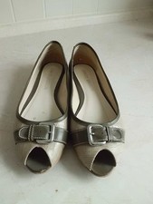 Beige Pumps (Peeptoes), DAVID