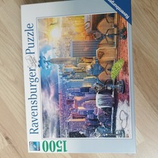 Ravensburger Puzzle 1500 Teile Motiv New York Neuwertig 80x60 CM Sommer Winter 