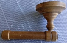 Toiletten Papier Halter aus Holz 80ziger Jahre Gebraucht Vintage Retro 