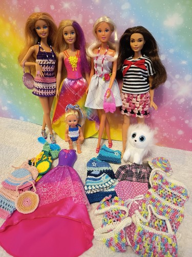 Buntes spielset modepuppen - buntes,