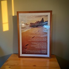 Bild Spuren im Sand ca. 77x107cm