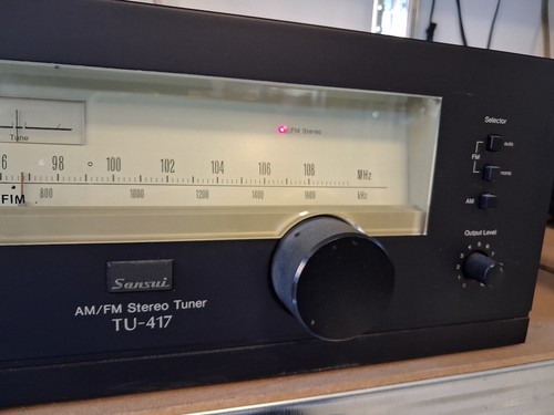 Sansui 417 tuner getestet - tuner,