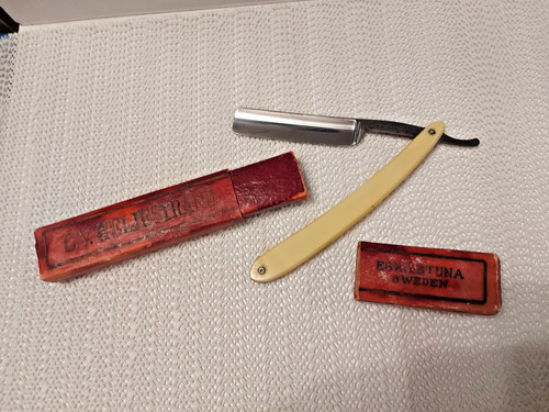 Altes rasiermesser antik - rasiermesser, antik-