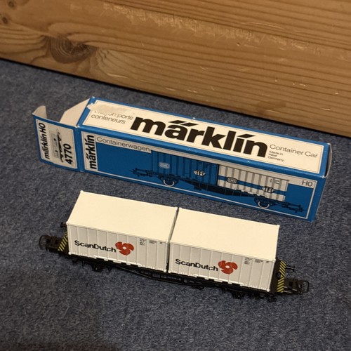 Märklin containerwagen db - h0,