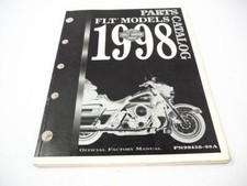 Harley Davidson FLT Models 1998 FLHT FLHR FLTR FLHTCU-I Parts List Catalog