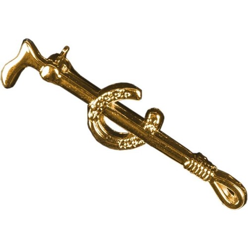 Plastronnadel horseshoe - plastronnadel, -horseshoe-
