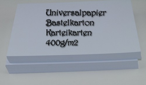 Bastelkarton universalpapier - bastelkarton,