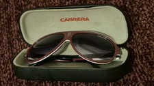  Sonnenbrille Carrera 25 WYTO9 Weinrot Schwarz Weiß 