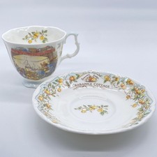 Royal Doulton Brambly Hedge „Crabapple Cottage“ – Tasse & Untertasse 1994