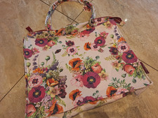 Handtasche Damentasche Shopper Blumenprint neuwertig