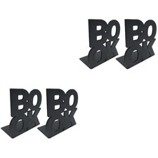  2 Pieces Buchstützen Metall