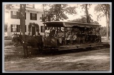 RPPC  Maine  Horse Drawn