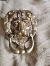 Antik Messing Löwenkopf