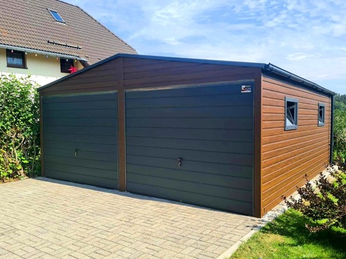 Doppelgarage 6x6 inkl - doppelgarage,
