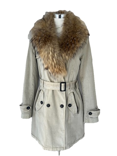 Blonde trenchcoat - blonde,