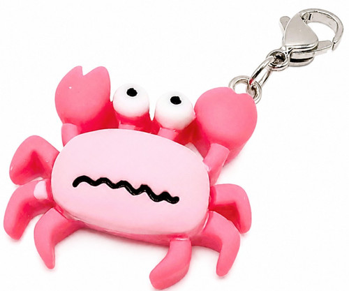 Krabbe charm clip anhänger - krabbe,
