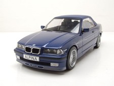 BMW Alpina B3 3.2 Cabrio E36 1996 blau metallic Modellauto 1:18 MCG