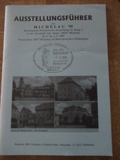 Ausstellung Michelau 1995 Michelauer Postgeschichte; Privatpost Stadt Fürth