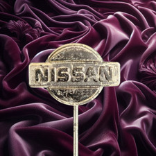Sammler Pin - KFZ/AUTO - Nissan/Datsun  "Logo" Nadel/Silber - Rar/Selten