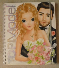 Top Model Malbuch, Create your TOPModel Wedding Spezial 6654_B, Depesche