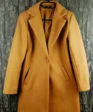 Damen Mantel Kamel Sand Gr. L
