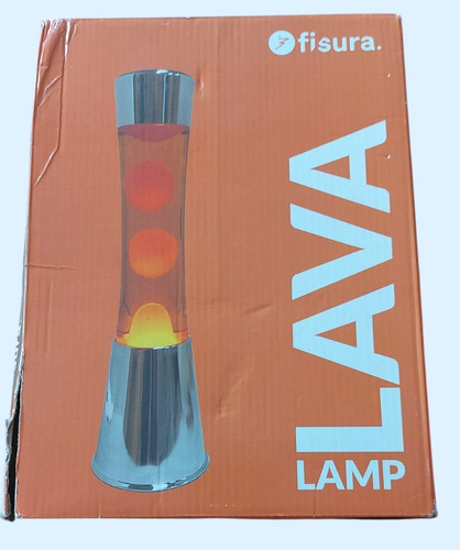 Fisura retro lavalampe rot - retro,