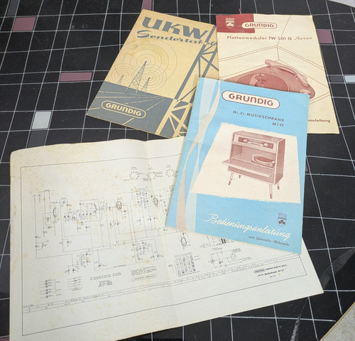 Grundig musikschrank m1st - grundig,